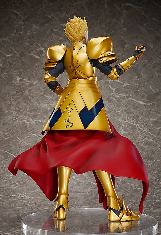 In stock FREEing Original:Fate Grand Order Gilgamesh 1/4 PVC Action Figure Anime Figure Model Toys Figure Collection Doll Gift