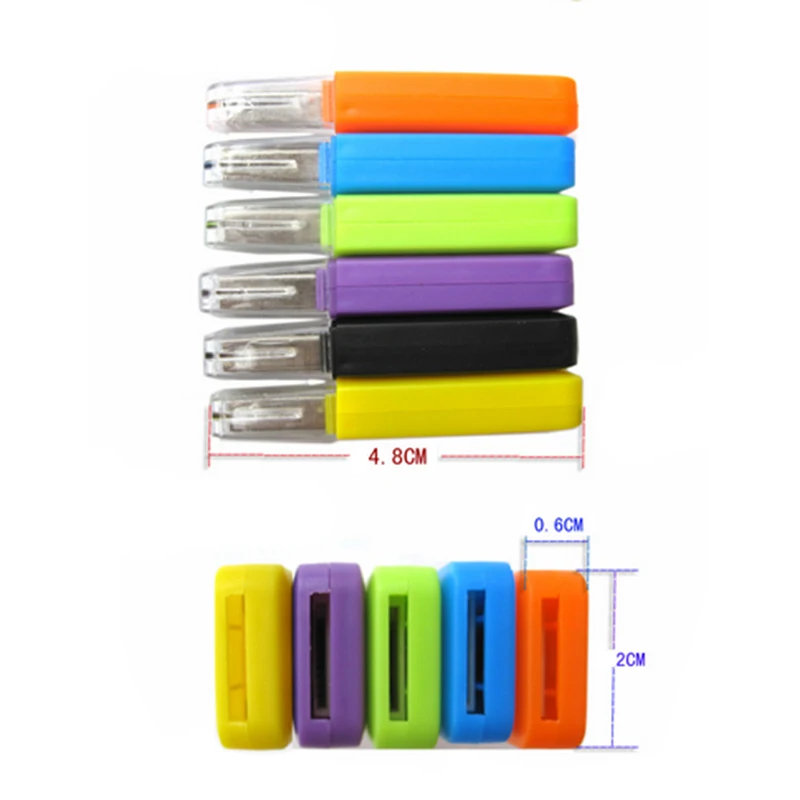 New USB 3.0 Pen Metal Drive 8GB USB High Capacity Flash Drive 64GB 128GB High Speed Multicolor Plastic Memory Card Reader