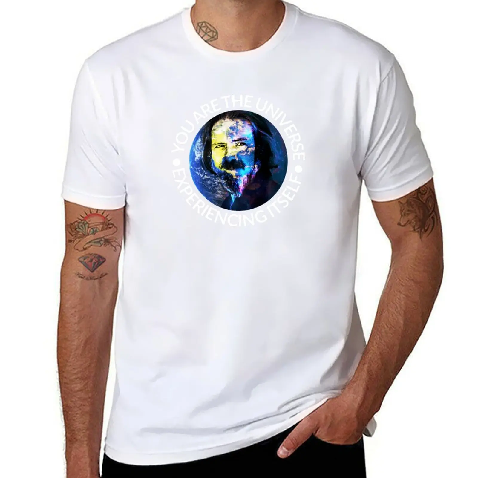 

Alan Watts T-Shirt cotton t shirts high quality man t shirts cotton T-Shirt