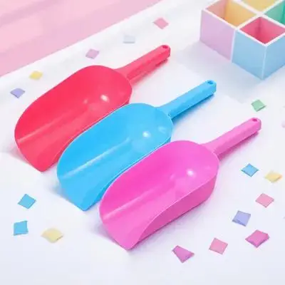 3 قطع مجرفة ثلج بلاستيكية صغيرة خفيفة الوزن بأسمائها الحقيقية للأطفال مجرفة رمل الشاطئ مغرفة لعب للأطفال ألعاب الشاطئ للأطفال #6