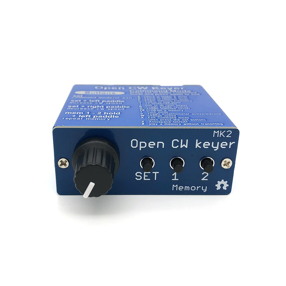 KIT abierto CW Keyer MK2, acabado