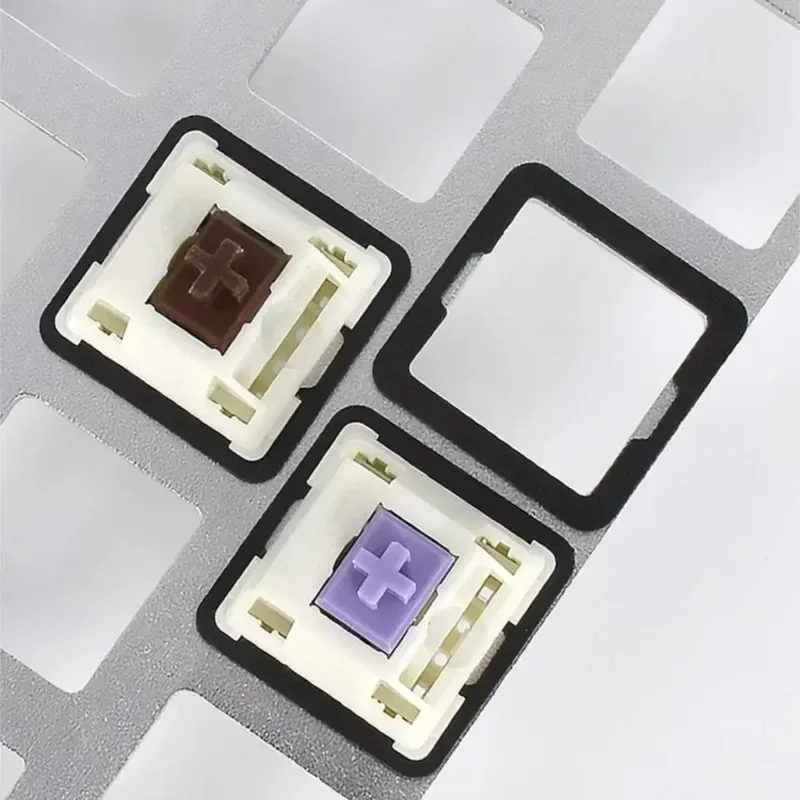 120 قطعة لوحة بورون IXPE EVA لمفتاح لوحة المفاتيح الميكانيكية القابلة للتبديل السريع يقلل من الضوضاء مجموعات لوحة المفاتيح كتم منصات الرغوة وسادة على العمود