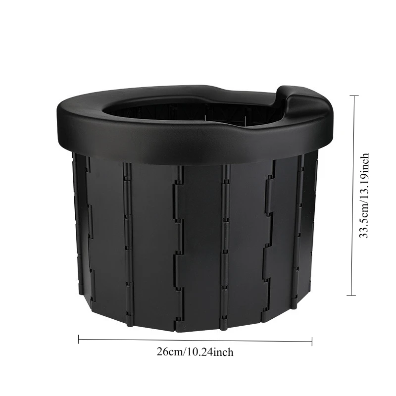 Outdoor Folding Toilet Portable Car Toilet Travel Self-driving Tour Camping Toilet Emergency Toilets for Adults Women Children view 6