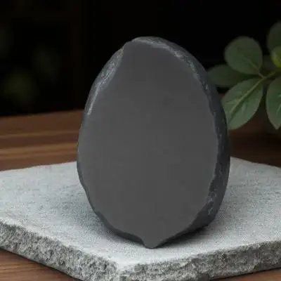 

Leaf Shaped Natural Plate Steak Dessert Serving Dish Stone Tray for Restaurant Home Bar