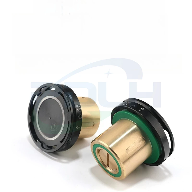 1PCS Waterproof Guide Wheel Assembly Single Side Wire Guide Black Guide Wheel Square Copper Base for Ruijun EDM Machine