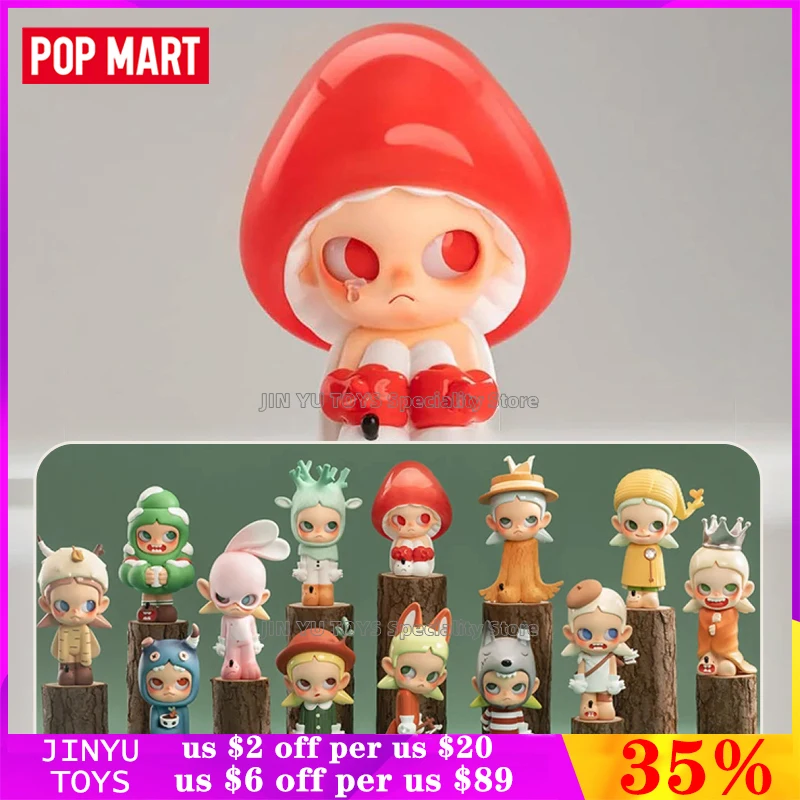 

POP MART Zsiga Forest Walk Series Blind Box Anime Action Figure Lovely Zsiga Collection Toys Designer Doll Guess Bag Kids Gifts