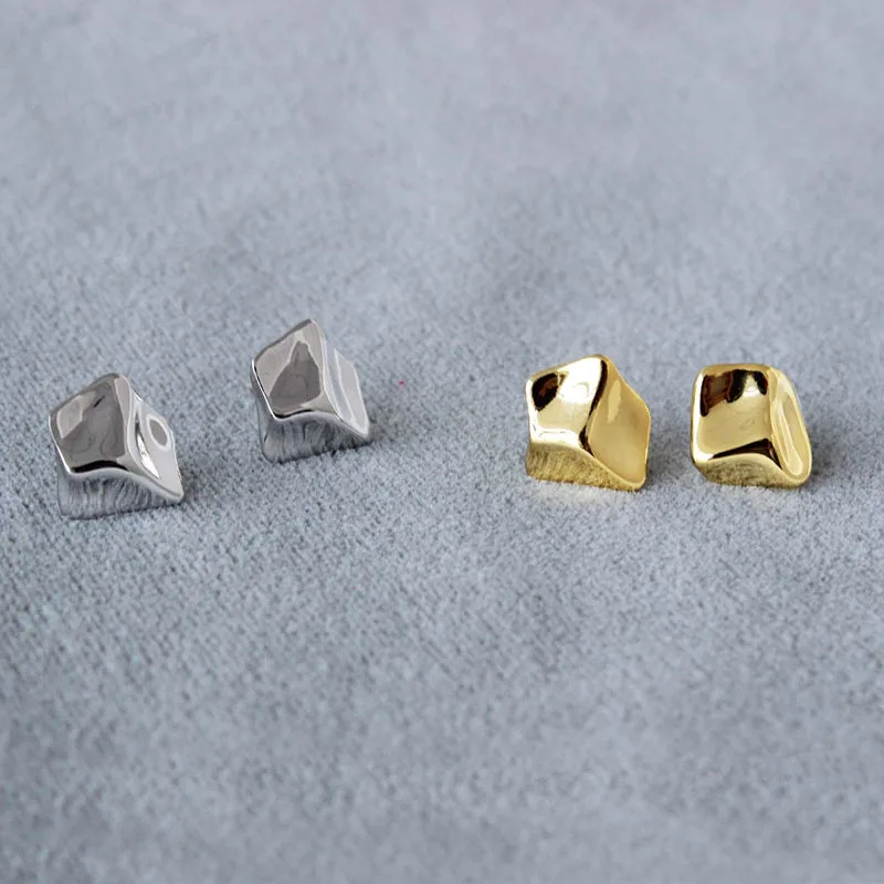 Irregular meteorite stud earrings for women small cute earrings minimalist daily  jewelry new in 2026