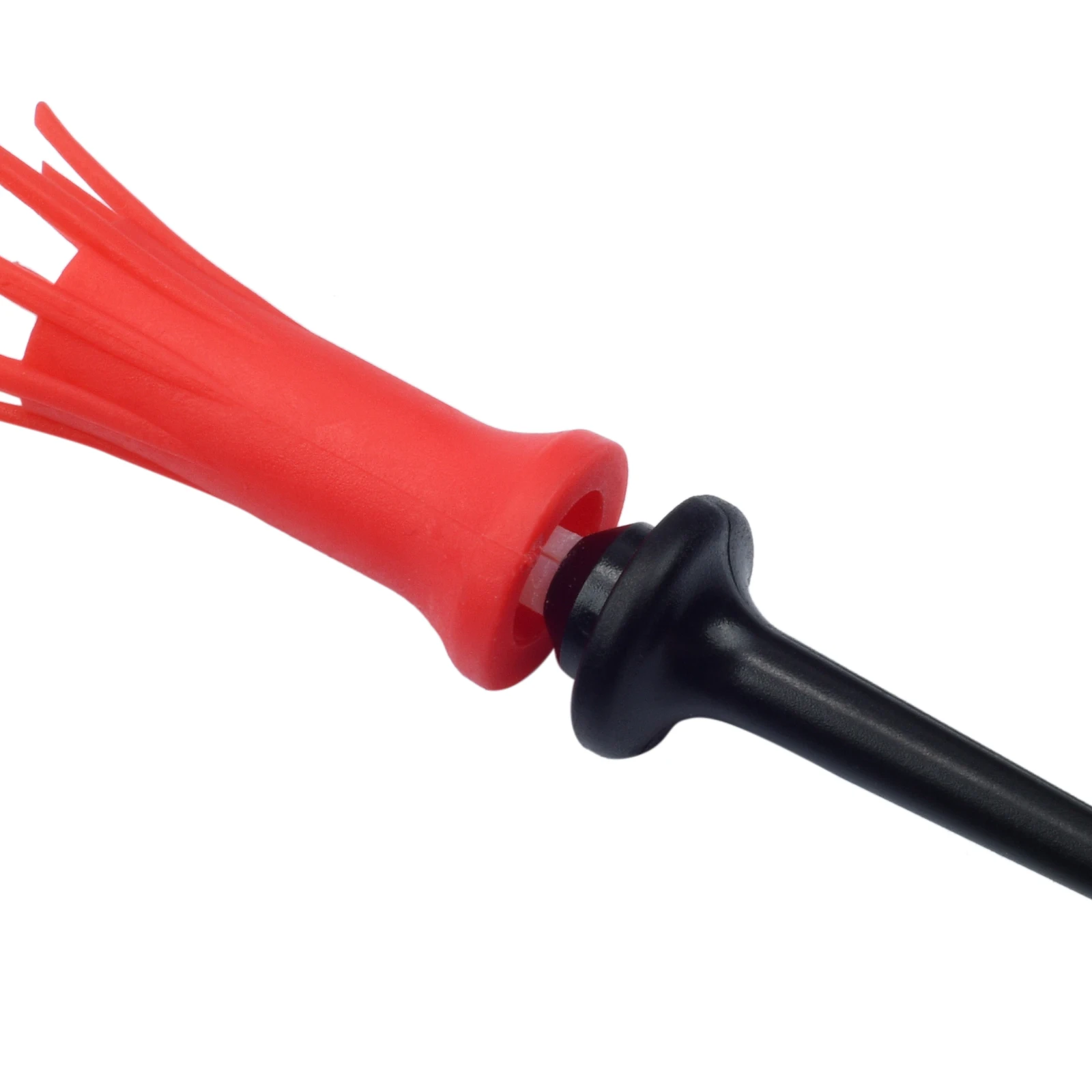 1/5 Pcs Golf Tees Golf Ball Holder Rubber Plastic Multi Color Elastic Reset Low Resistance 86-96mm Golf Sports Accessories