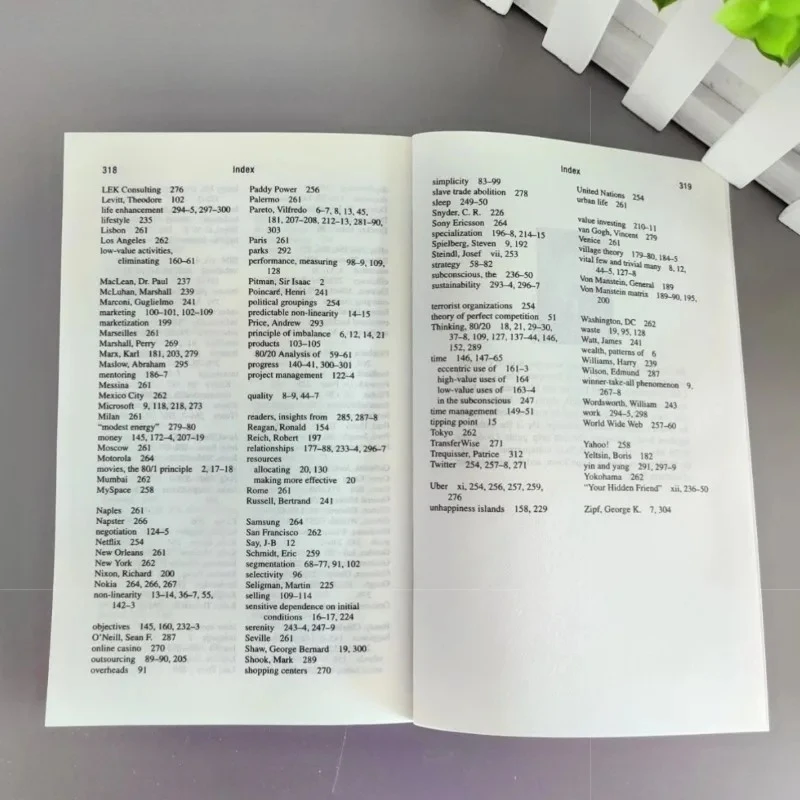 El principio 80/20 de Richard Koch realiza más secretos con menos novela de bolsillo en inglés. Libro Libros en inglés