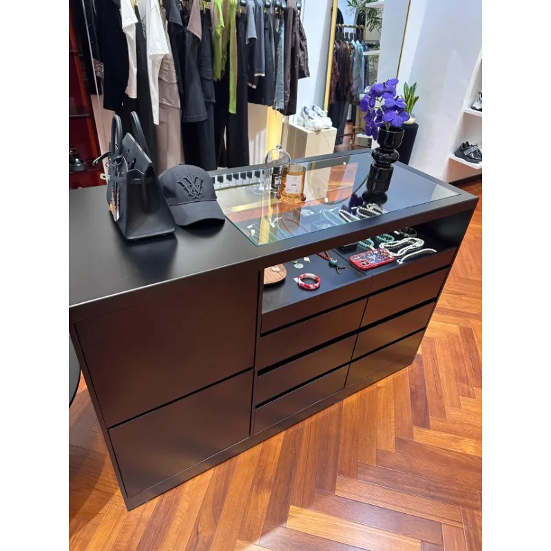 Clothing Store Nakajima Table Display Table Side Cabinet Locker Paint Decorative Cabinet Ornament Booth Display Display Table