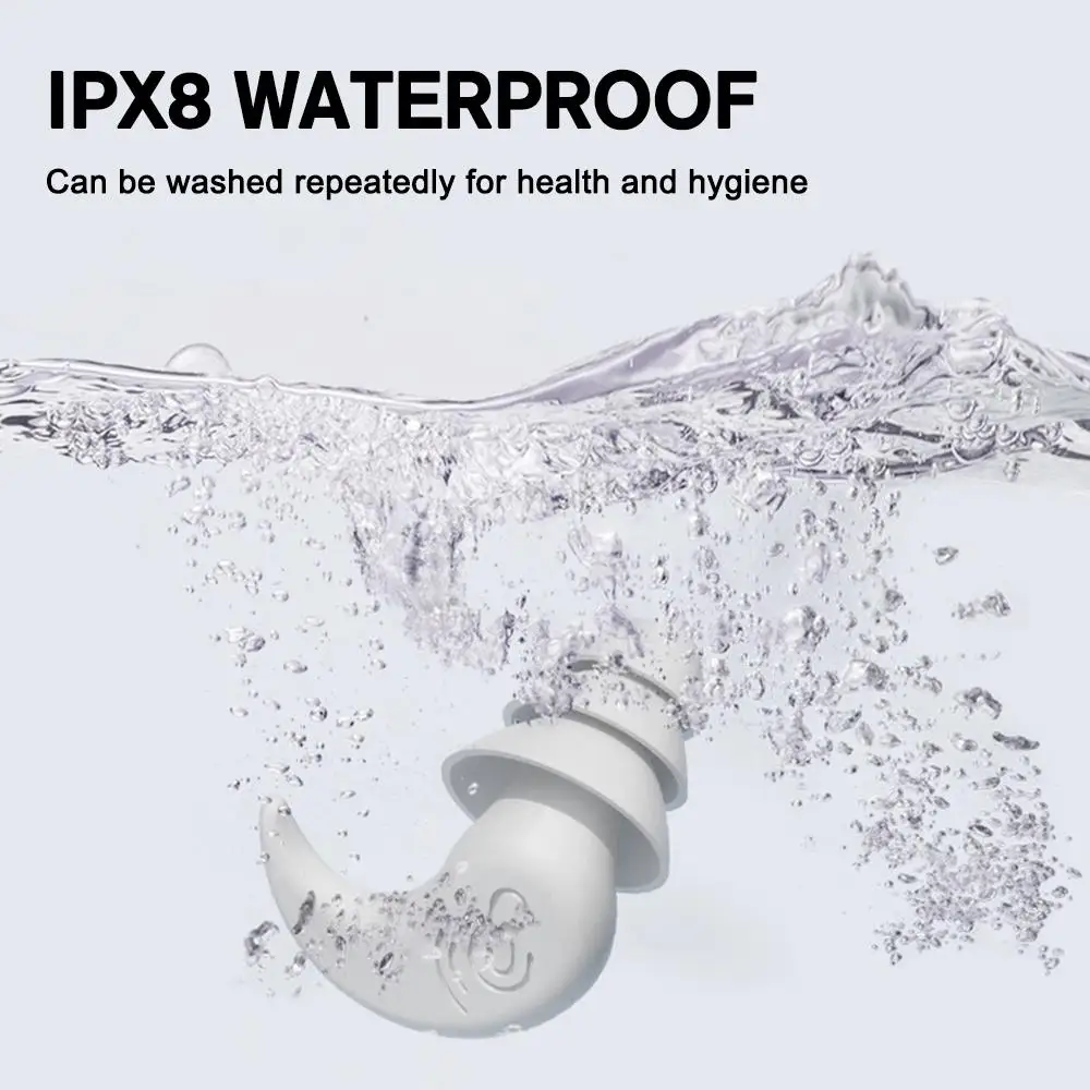 Anti Noise Siliconen Oordopjes Waterdicht Zwemmen Oordopjes Voor Slapen Duiken Surf Zacht Comfort Natation Zwemmende Oorbeschermer