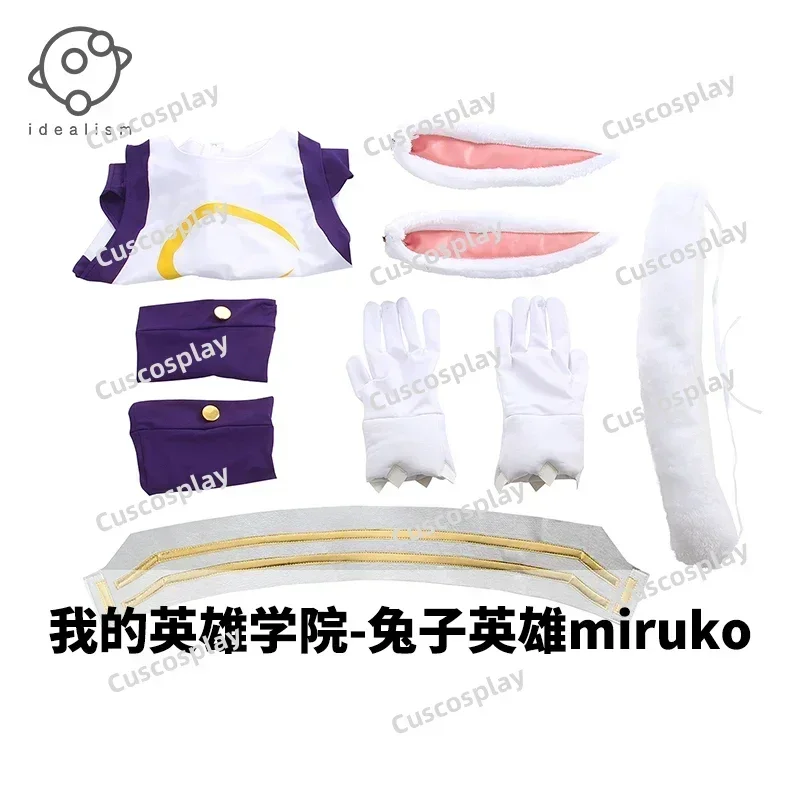 

Miruko My Hero Academia Rabbit Hero Costume Adult Fantasy Role Playing Halloween Carnival Suit Fancy Outfits