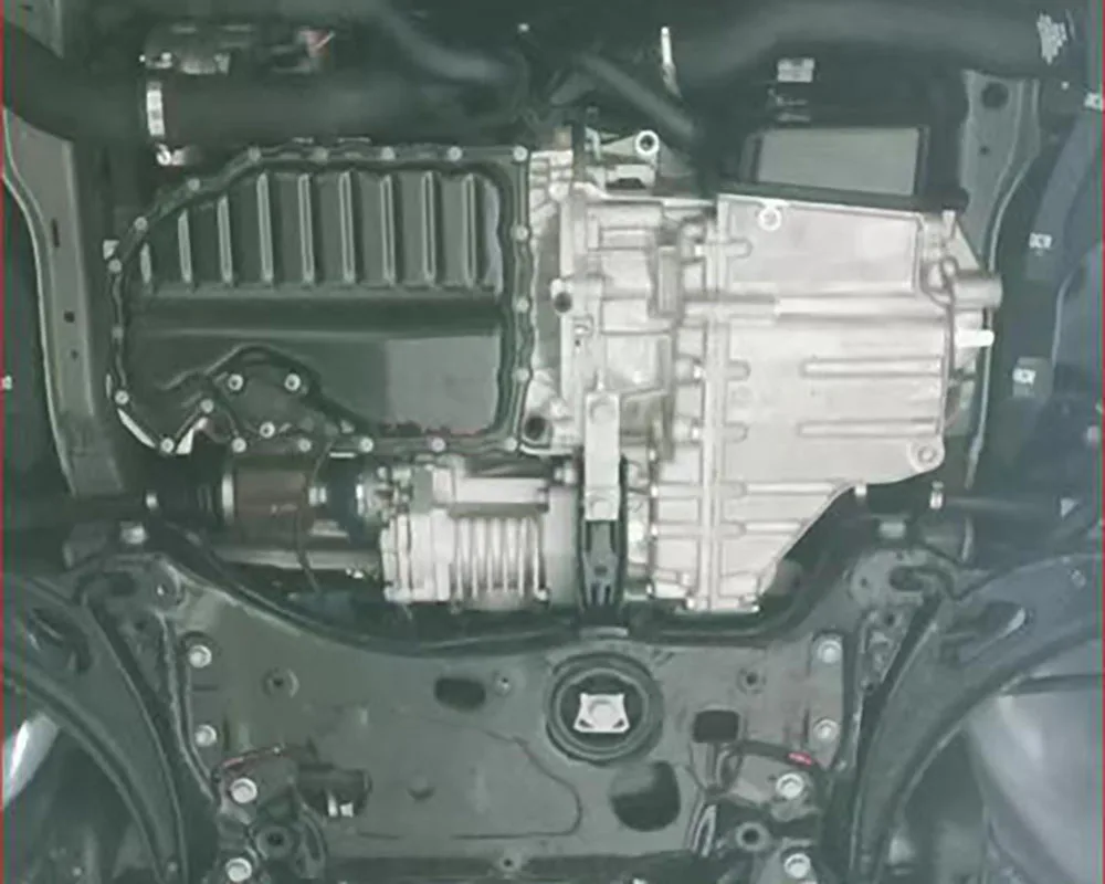 لشركة فولكس فاجن تافندور 2023-2025 2.0T البلاستيك الصلب تحت محرك الحرس حماية جهاز محرك الأغطية محرك درع اكسسوارات السيارات