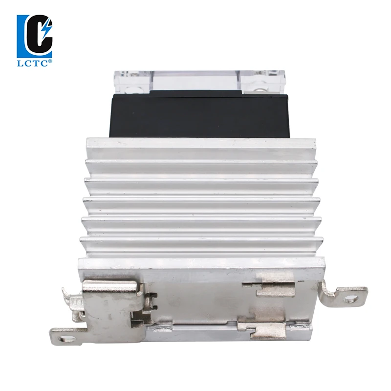 60A 80A DC-AC DC-DC AC-AC 0-5/10VDC 4-20mA VA Manual Single Phase Solid state Relay With Radiator Voltage Regulation