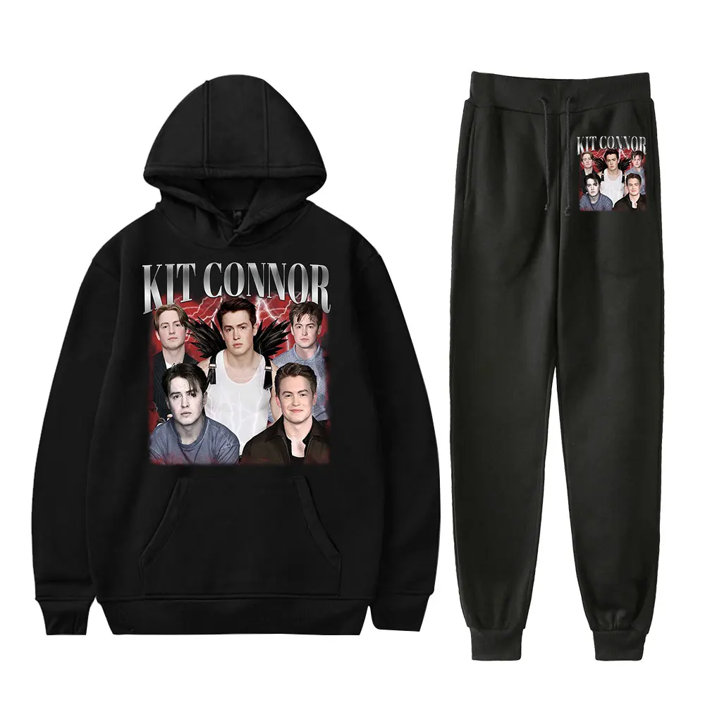 

Kit Connor Vintage 90s PULLOVER HOODIE Merch Hoodies Set Men Women Hoodies Pants Two-Piece Sports Pullover Fashion