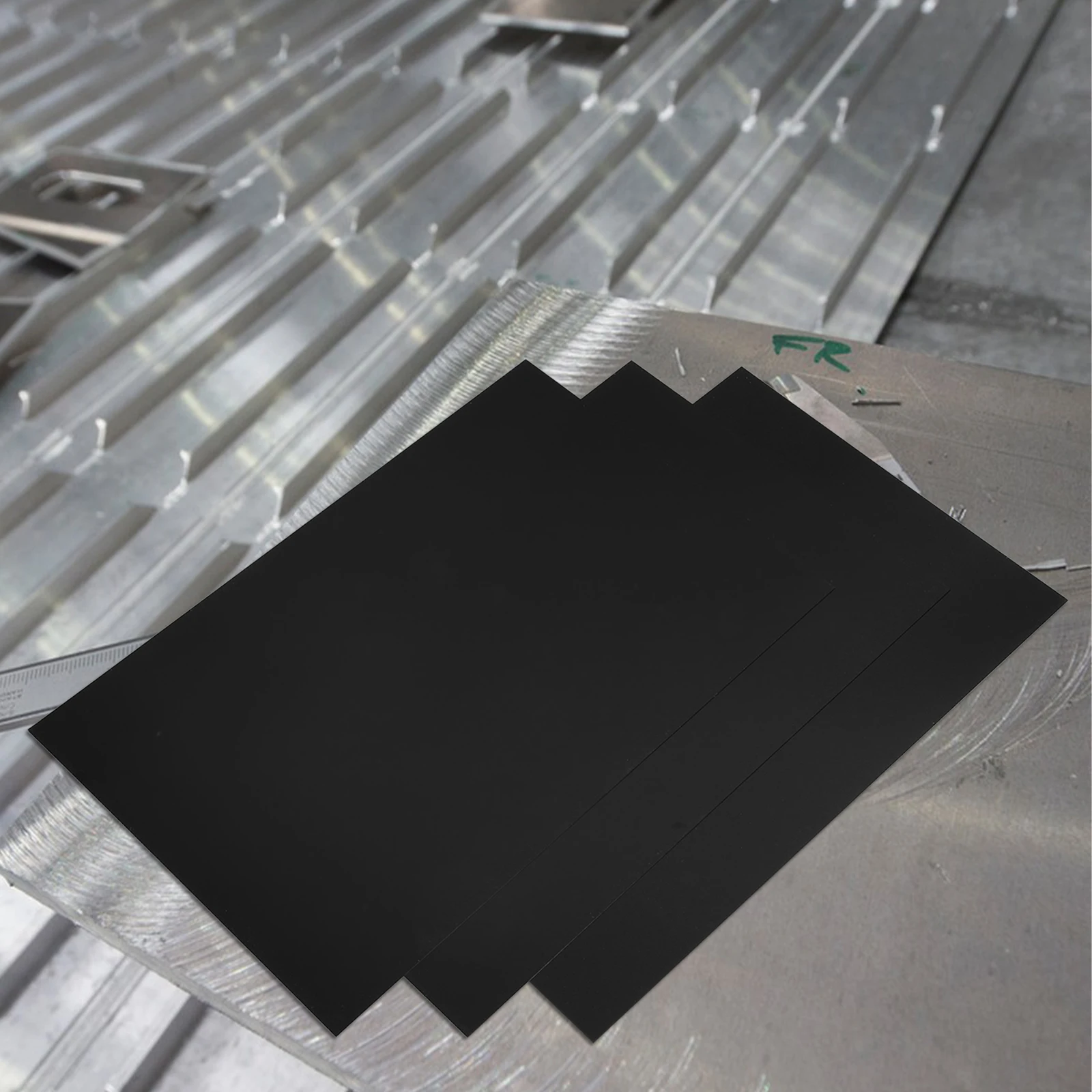 

3pcs Engraving Blanks Aluminum Metal Plate Anodized Aluminum Sheet Wear-resistant Aluminum Plate For Engraving And Sign Making