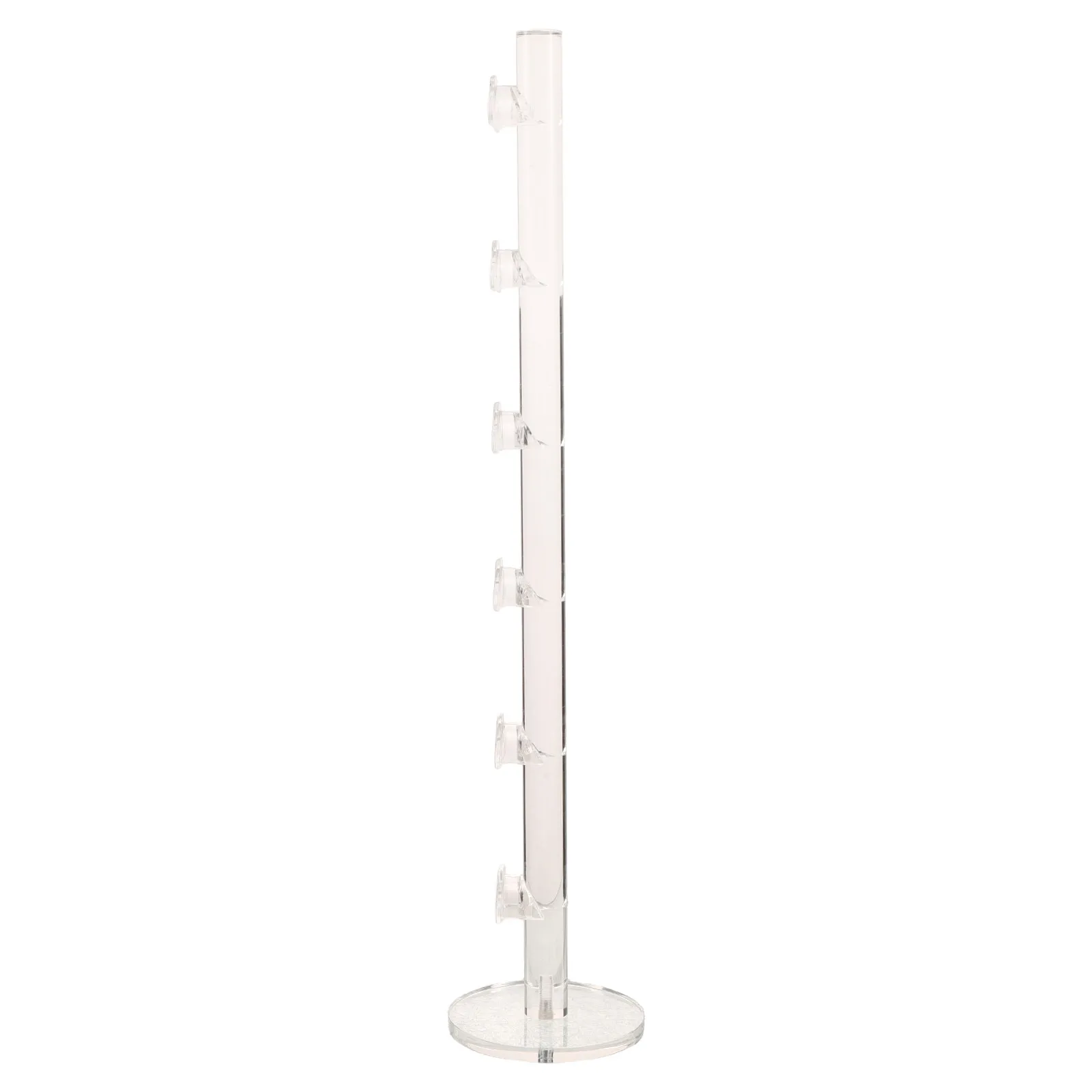6-Tier Acrylic Sunglasses Display Rack Clear Eyeglasses Organizer Stand Store Glasses Holder Display Risers Frame