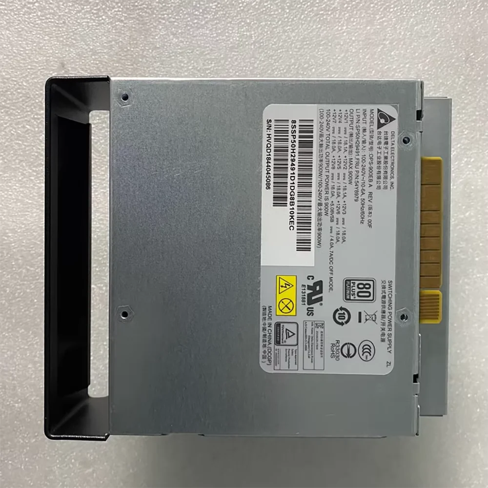 Para Lenovo P520 P720 900W fuente de alimentación de estación de trabajo de servidor DPS-900EB A 54Y8979