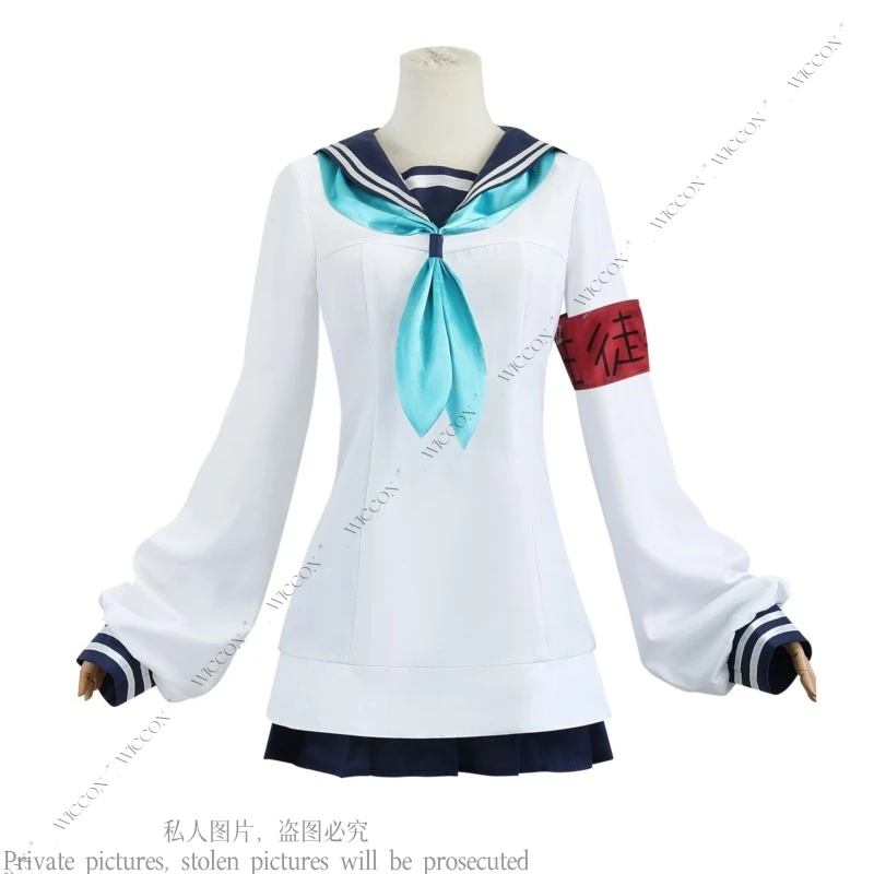 Nekoyamada Neko Anime My Deer Friend Nokotan JK School Uniform Headwear Halloween Women Cosplay Costume Skirt Student Union