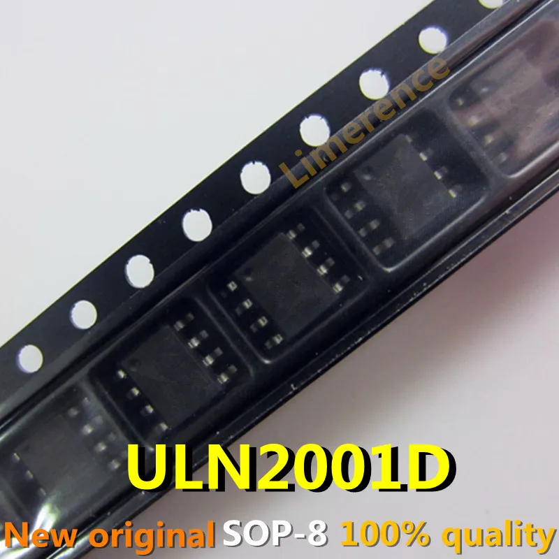 50PCS ULN2001D ULN2001O ULN20010 SOP8 Multi-function driver ICs such as transformers