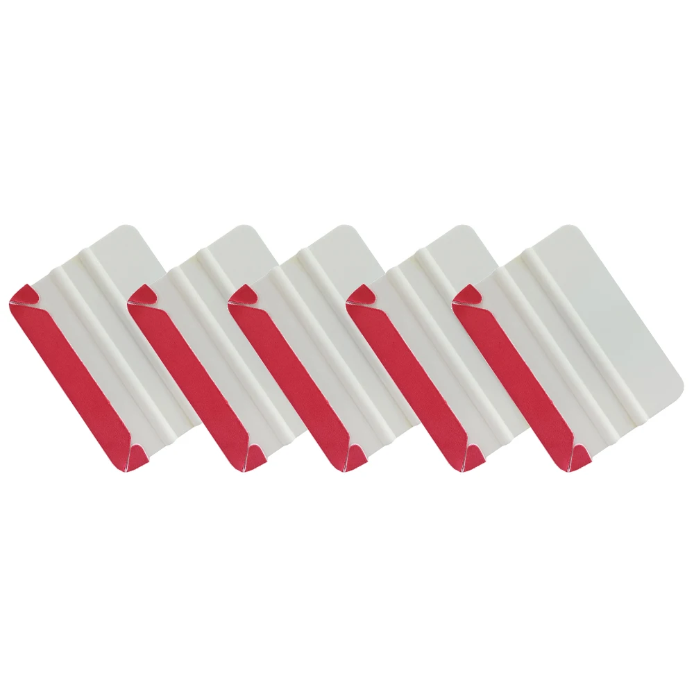 

5Pcs Fabric Felt Squeegee Soft Sticker Decal Wallpaper Scraper Window Film Tint Car Wrap Tool Vinyl Applicator Spatula Tools
