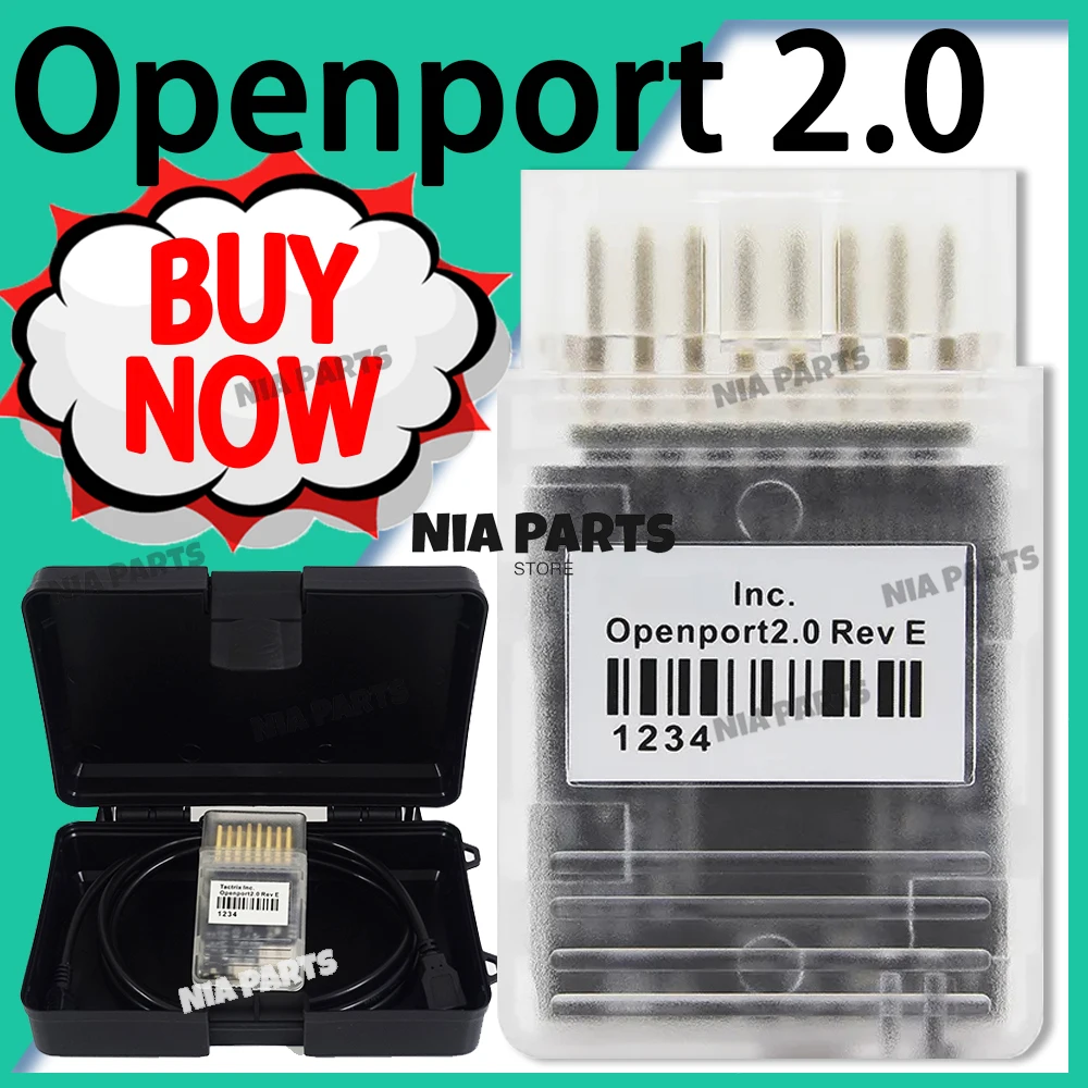 ECU FLASH OpenPort 2.0 Full Chip obd2 scanner open port 2 0 Tuning For Mercedes For Benz Multi-Brand Cars Repair equipment new