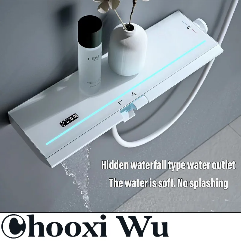 CHOOXIWU-Bathroom multi-function shower set, intelligent digital display, hydroelectric power generation