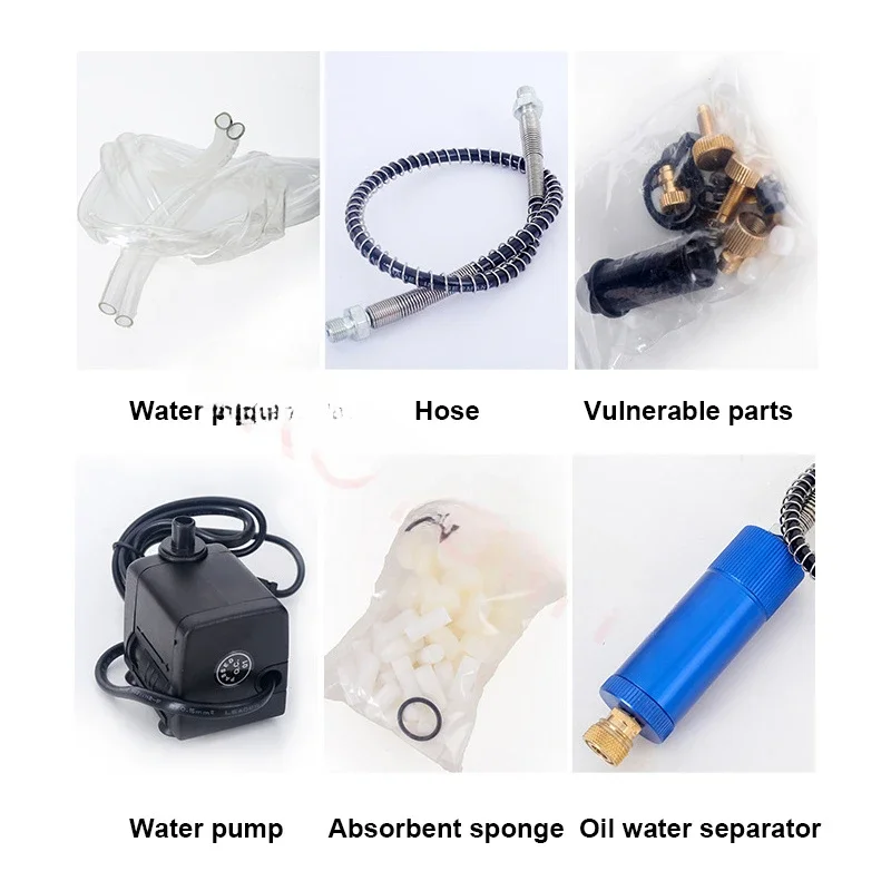 110V 220V 80L/Min 4500Psi  Electric High Pressure Pump High Pressure Air Compressor Electric Compressor Pump Pneumatic Tank