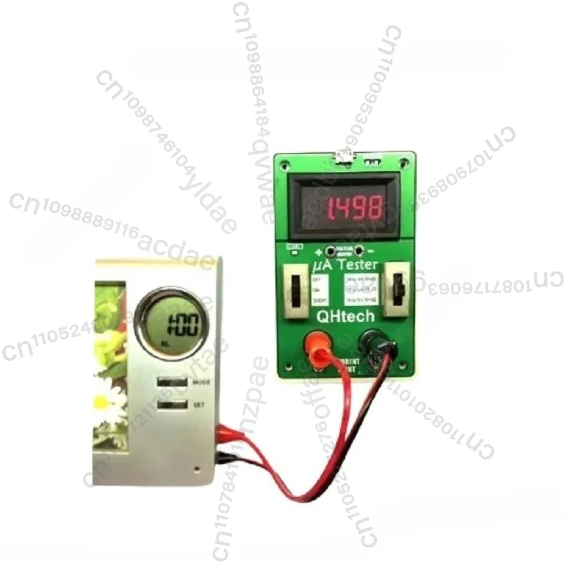 Фото Микротестер тока Q-H-0-5-Ver2.0 (с дисплеем) Миллиамперметр, микроамперметр, наноамперметр