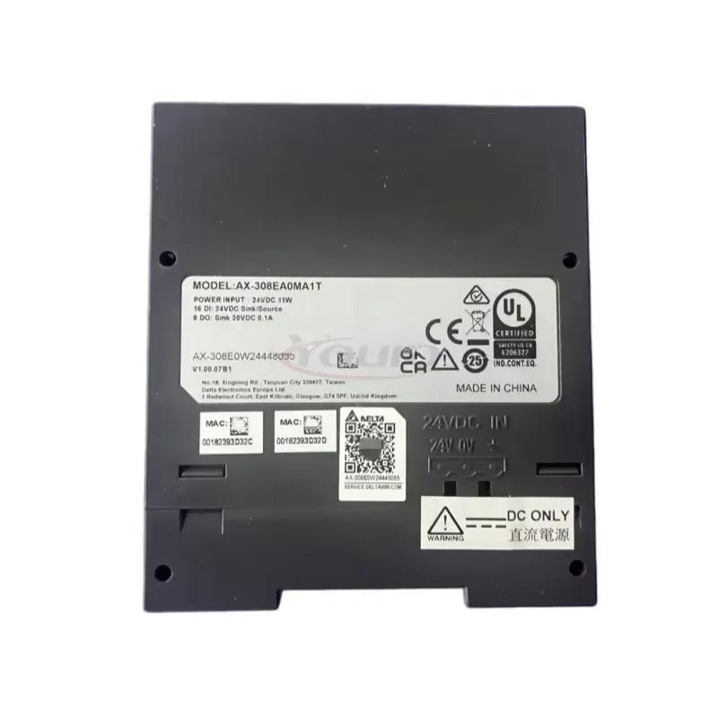 100% New Original for Delta AX-308E Series AX-308EA0MA1T PLC Motion Module
