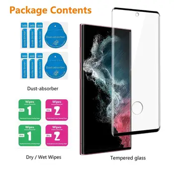 Pro Samsung Galaxy S22/S22 Plus/S22+/S22 Ultra 5G pouzdro s plným pokrytím, tvrzené sklo, 2 ks 8 nejlepší prodej Ochranná fólie na displej Samsung Galaxy S22 - №5