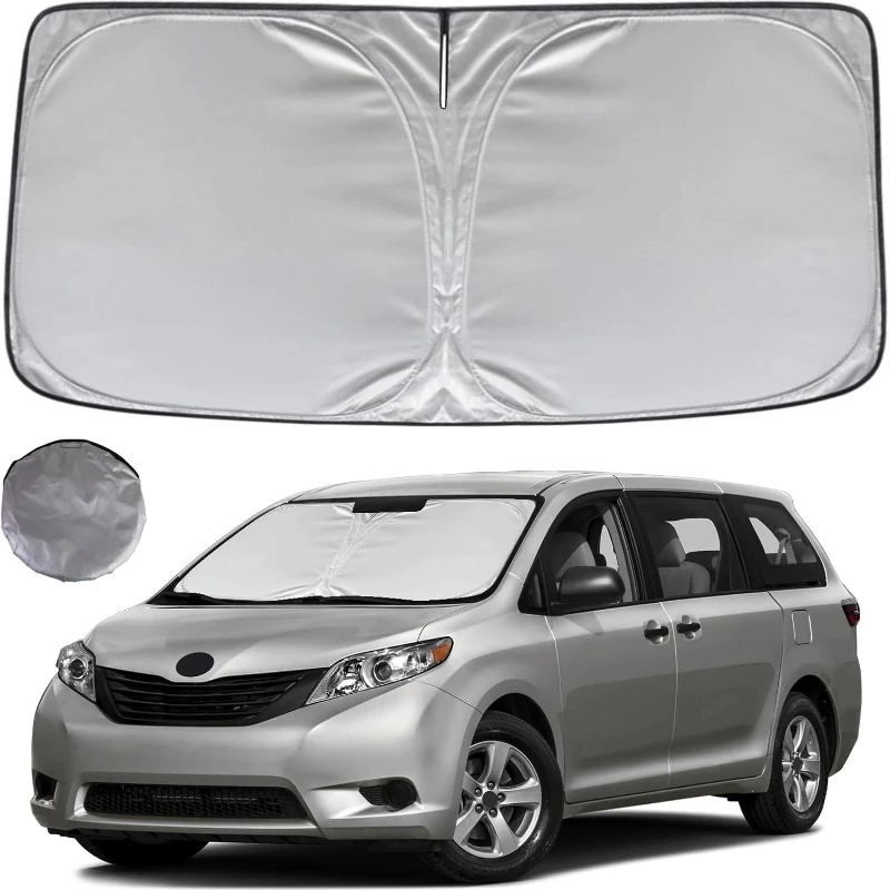 Car Front Window Sunshade UV Protection Shade Sun Protector Windshield Visor Cover Auto Curtain Sunshade Accessories Car parts