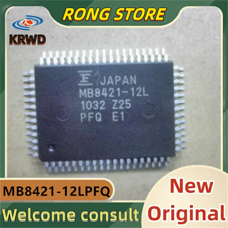 

2 шт. MB8421-12L, новые и оригинальные MB8421-12LPFQ-G MB8421 QFP64