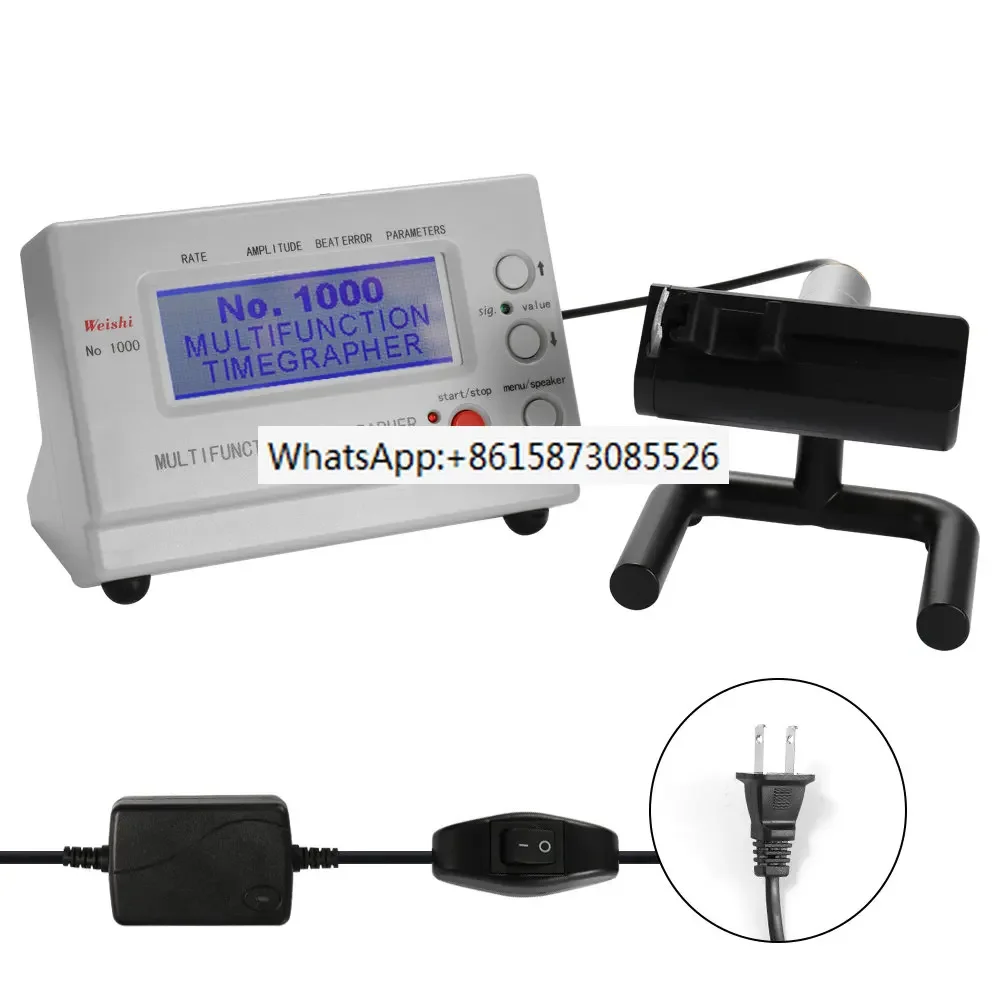 WeiShi No.1000/No.1900 Timegrapher Watch Testing Tool Watch Tester for Repairers Hobbyists Watch Test Repairing Tool Timing Test