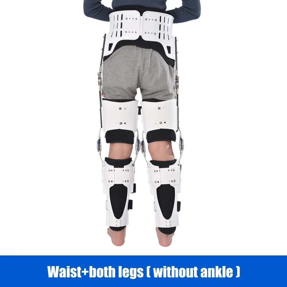 Leg Rehabilitation Waist Brace Knee Ankle Foot Fixation Brace Knee Leg Ankle Fracture Ankle Brace Lower Extremity Protection