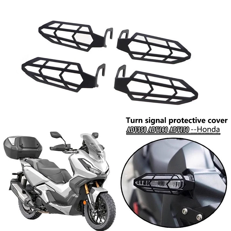 Couvercle universel de Protection des clignotants de moto CNC, pour Honda ADV150/160/350, Protection contre les rayures, accessoire de Protection du véhicule