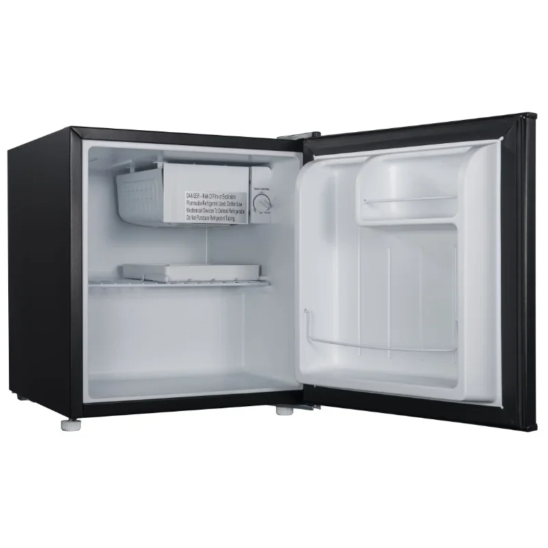 Galanz-Mini nevera de una sola Puerta, refrigerador negro, 1,7 Cu ft