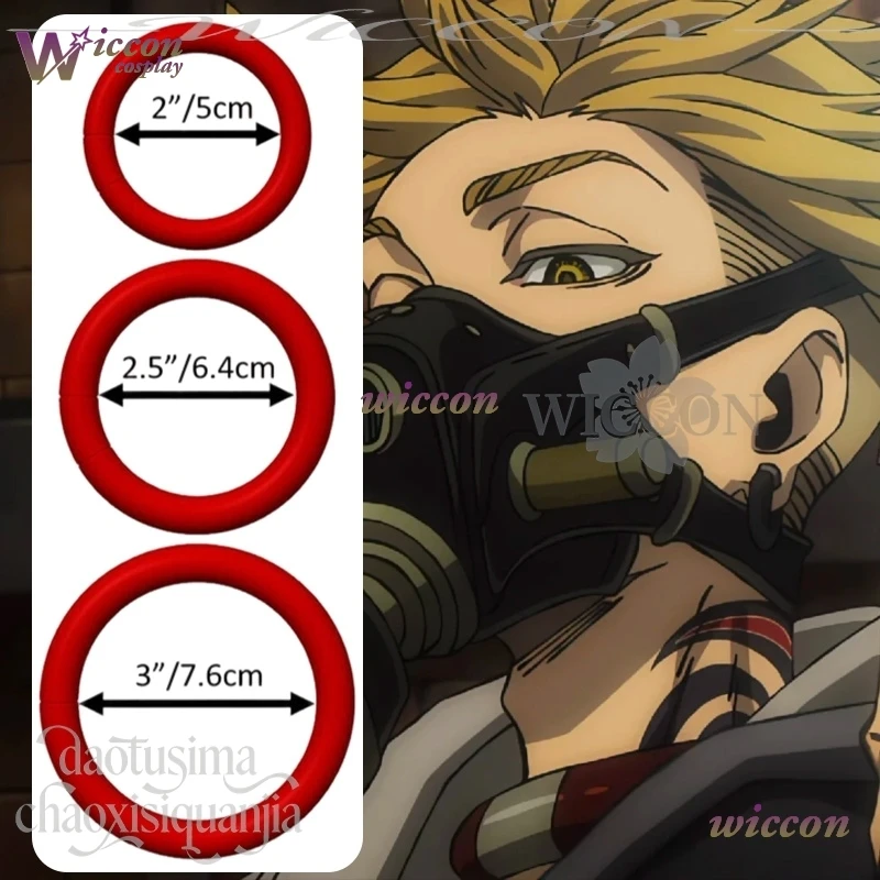 Rudo Surebrec Riyo Reaper 3D Polylactic Acid Wristband Props Anime GACHIAKUTA Cosplay Accessories Manga Ring Christmas Halloween