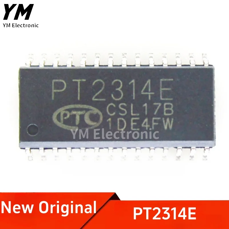 

New Original PT2314E SOP28 Tone adjustment circuit four input sound quality processing