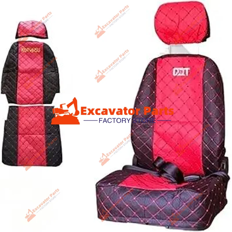 

Compatible with CT Parts E312d 313 315 318 320 323 324 325 Cab Rubber Excavator Flooring Excavator Mat (Seat Cover)