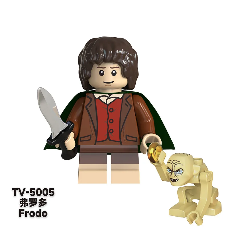 Lord of the Rings Sauron Elrond 5001-5050 Toys Gifts For Bricks Mini Action Figures Building Blocks Minifigures For Gifts Adults view 3