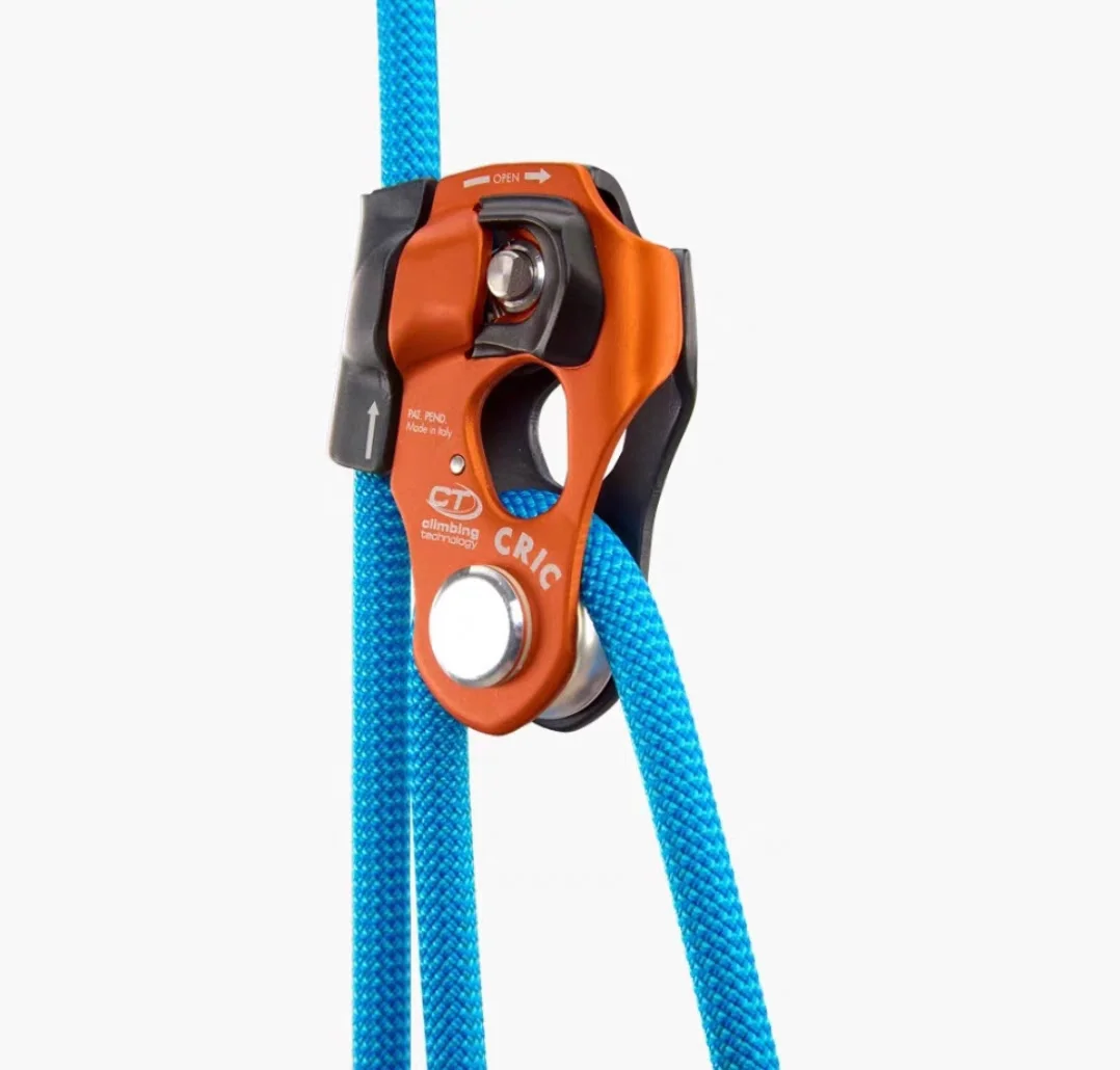 CT Climbing Technology CRIC Handless Hand Lifter Rescue Rope Grabber One-Way Pulley