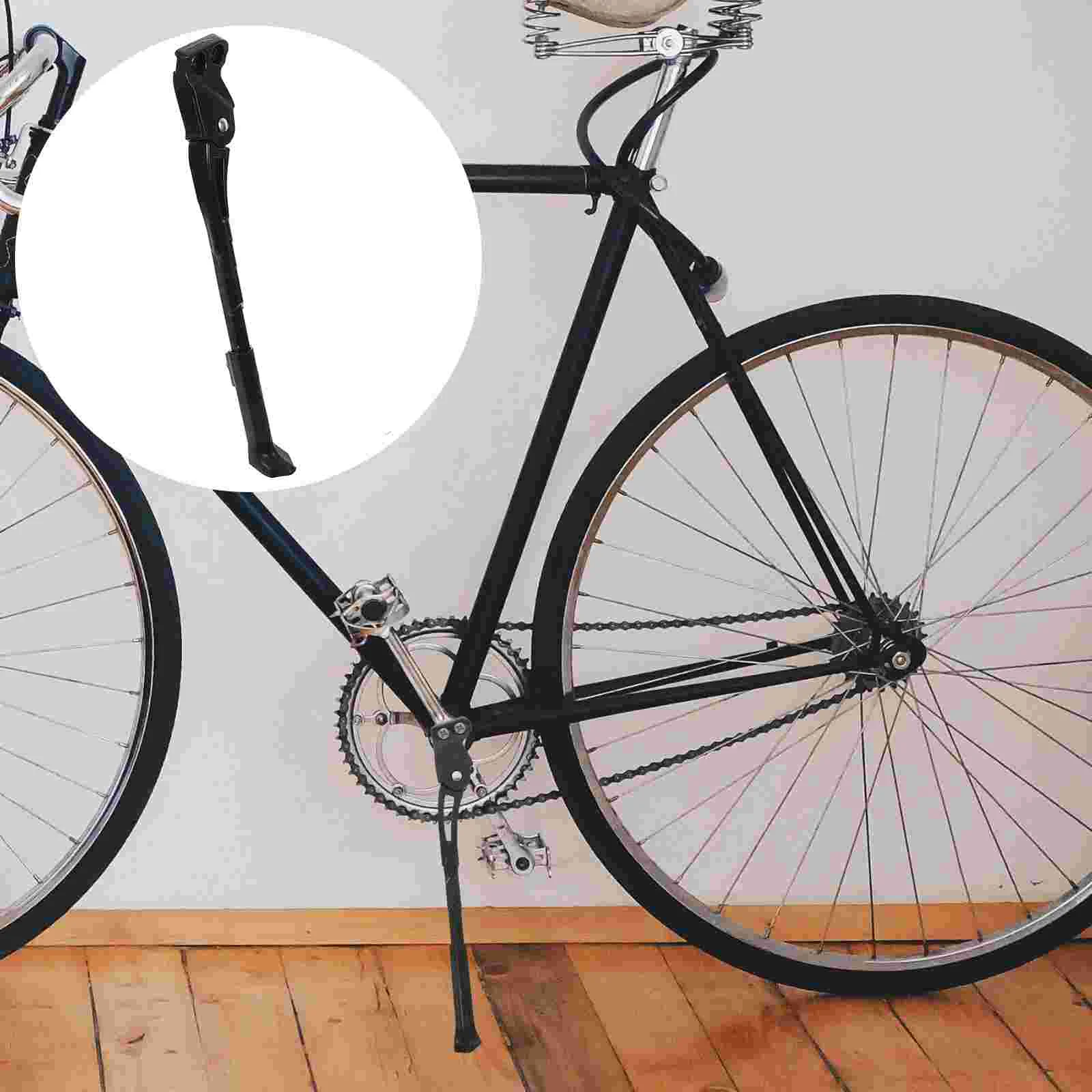 Cavalletto per bicicletta Supporto per piede per bici Piccolo strumento professionale per riparazione moto per bambini in plastica da rugby in lega di alluminio Ebike