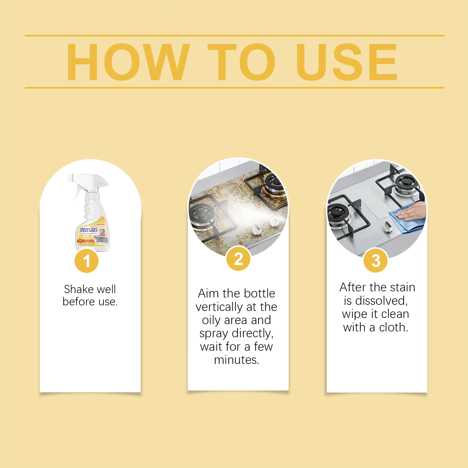 120 مللي رذاذ منظف الأوساخ الدهني قوي زيت المطبخ وصمة عار ديجريسير معتدل غير قابل للتآكل تنظيف تلميع موقد غطاء فوق البوتاجاز لإخراج الأدخنة وكيل #6