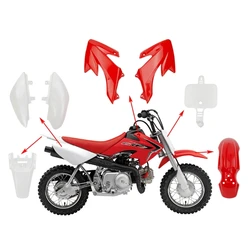 Full Plastic Fairing Set Body Kits Plastic Fender For CRF50 XR50 50cc 70cc 90cc 110cc 125cc Dirt Pit Dirt Bike Motorbike