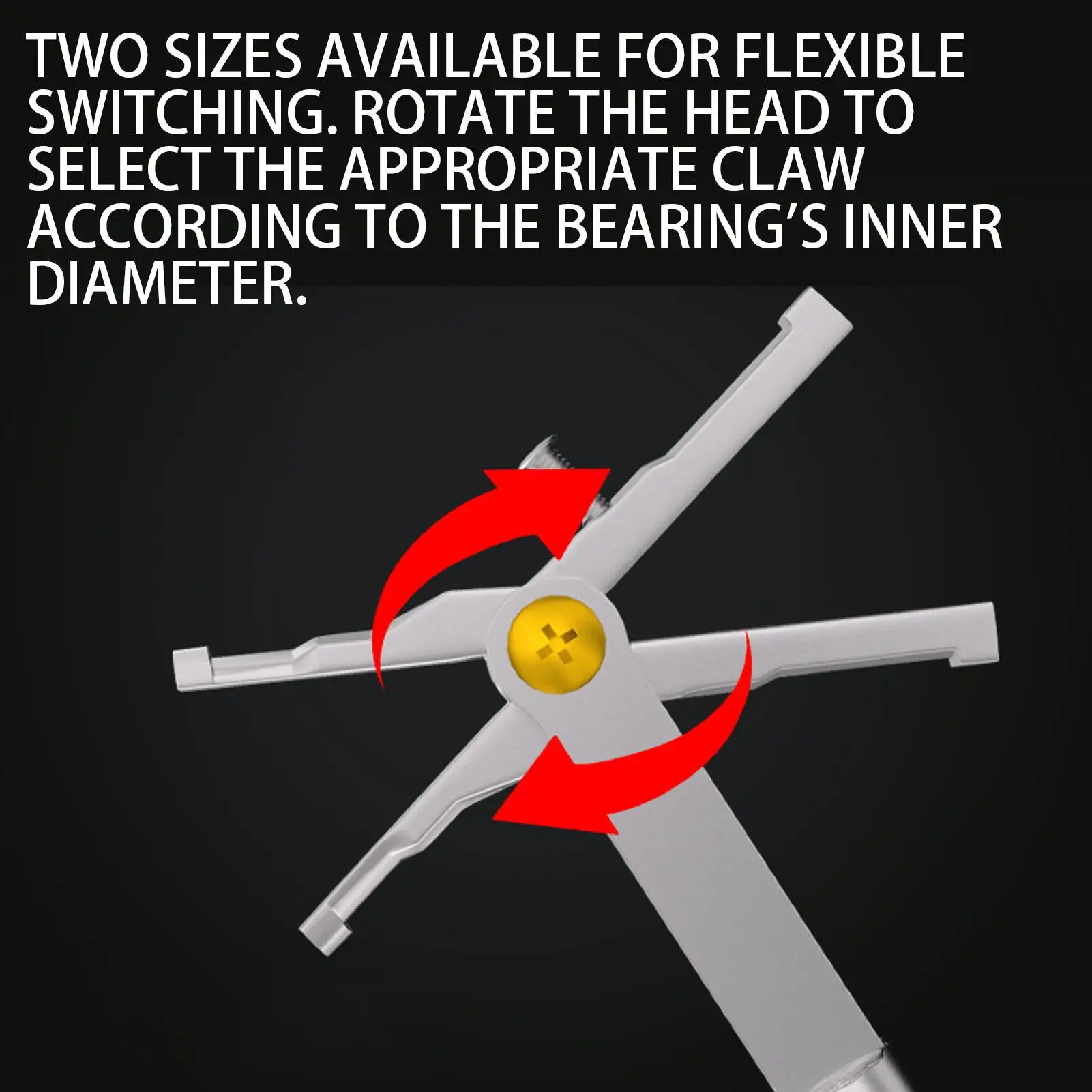 

Bearing Puller Double Head Heavy Duty Gear Bearing Puller for Tractor for Automotive Garage Mechanic Workshop Gear Installation