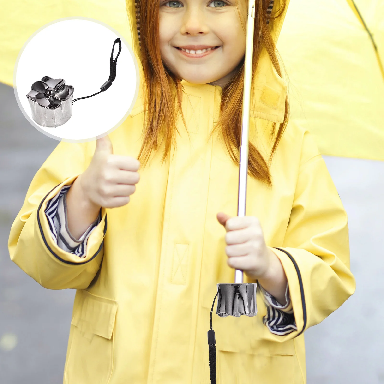 

2pcs Replacement Plastic Grip For Uv Umbrella Handle Replacement Rain Uv Folding Umbrella Compact Sturdy Repair Accessory