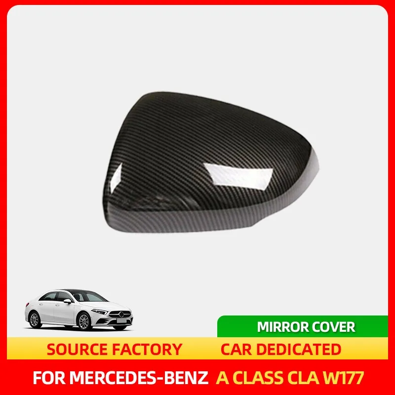 

Стайлинговые молдинги для LHD Mercedes Benz A Class CLA W177 C118 2019-2021, сменная крышка бокового зеркала заднего вида с левым рулем, крышка Exter
