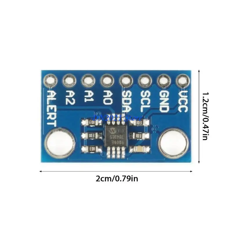 F3KE MCP9808 Placa temperatura I2C precisa para proyectos microcontroladores
