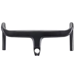 Full Carbon Road Bike Integrated Cockpit Handlebar IC 360-440MM Racing Bike Drop Handlebar 10° UD Matte Bike Bar Bicycle Parts